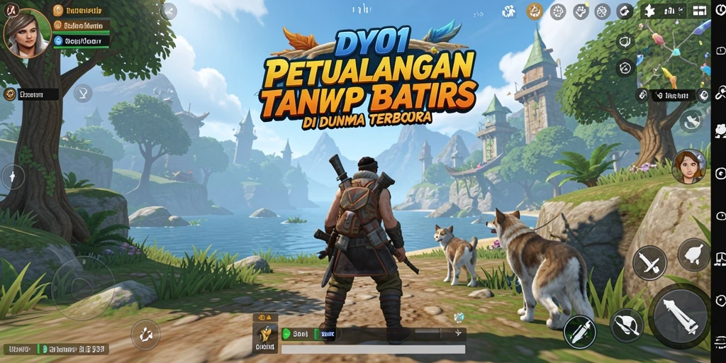 Gameplay seru dalam dunia terbuka DY01 yang menakjubkan.