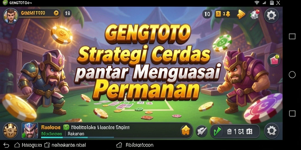 Screenshot gameplay GENGTOTO menunjukkan strategi yang mendebarkan.
