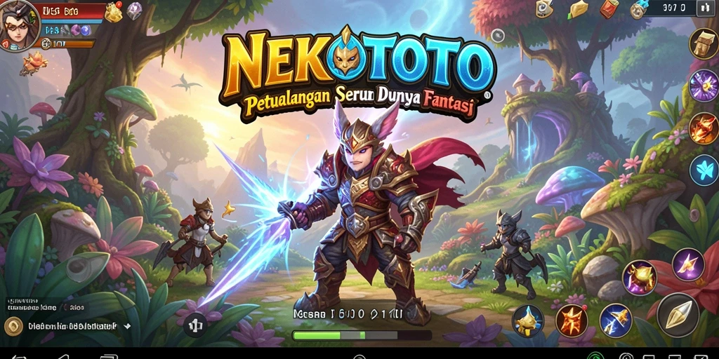 Gameplay petualangan yang seru dan penuh warna di NEKOTOTO.