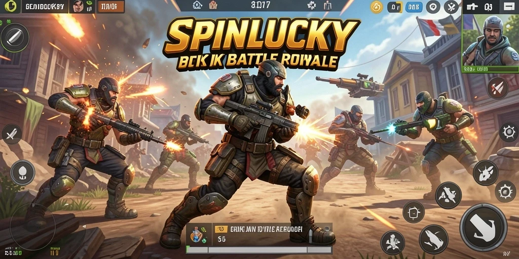 Gameplay SPINLUCKY yang intens dan mendebarkan